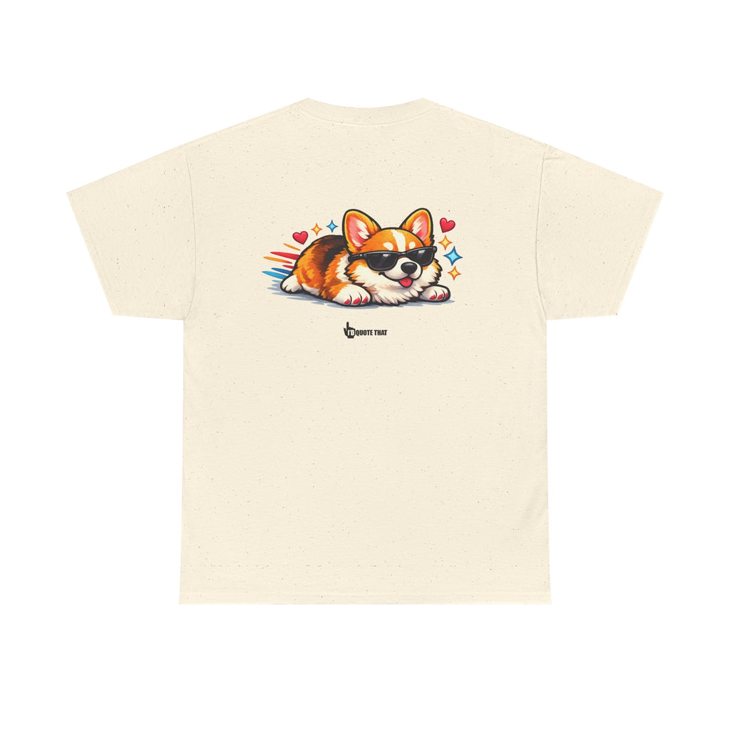 "Built low to the ground for speed and maximum sass" Typical Corgi - Trending Funny Dog Graphic T-Shirt