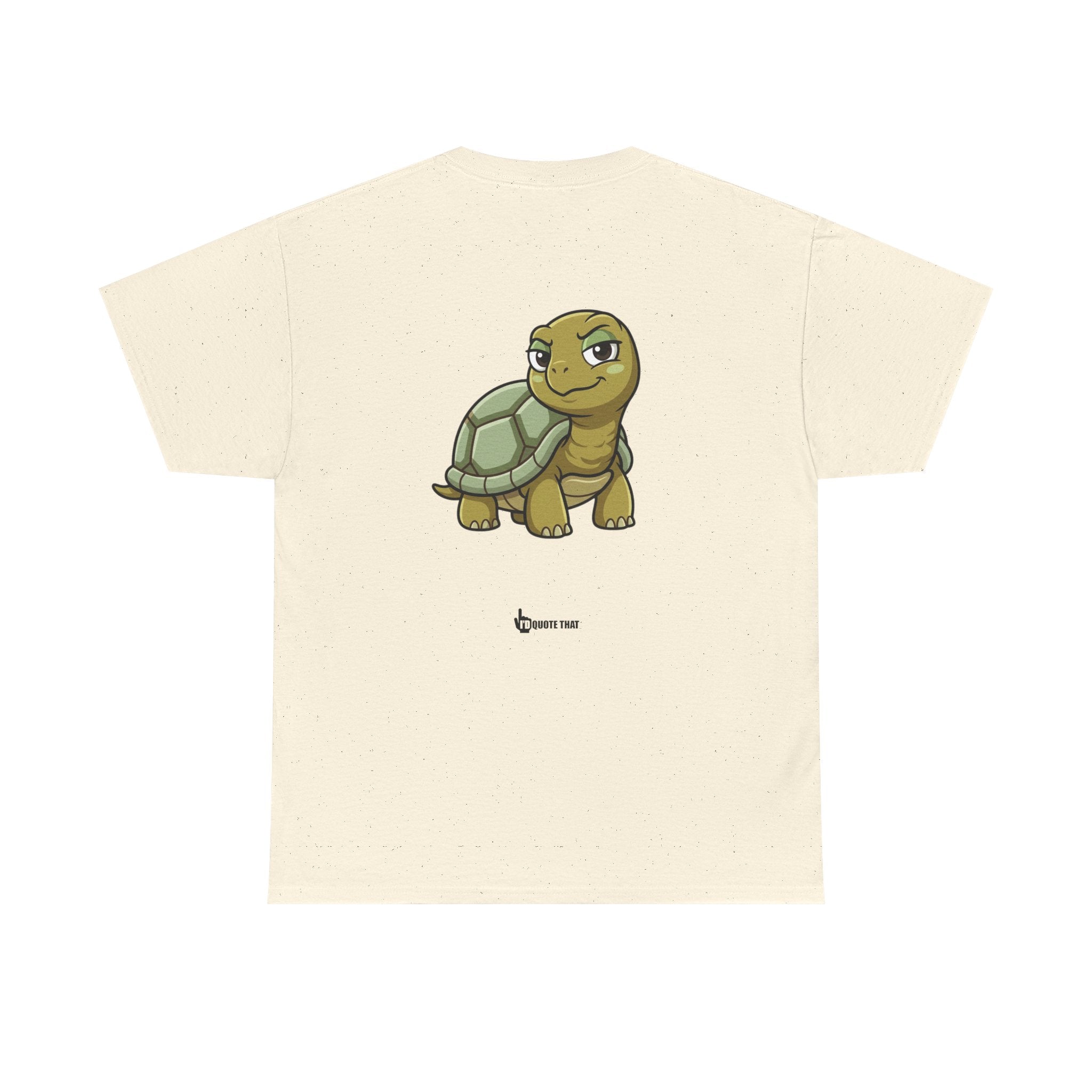 "This Tiny Turtle... He Judges You Immensely" Funny Judgmental Tiny Turtle Quote Graphic Tee – Sarcastic Animal Humor Shirt