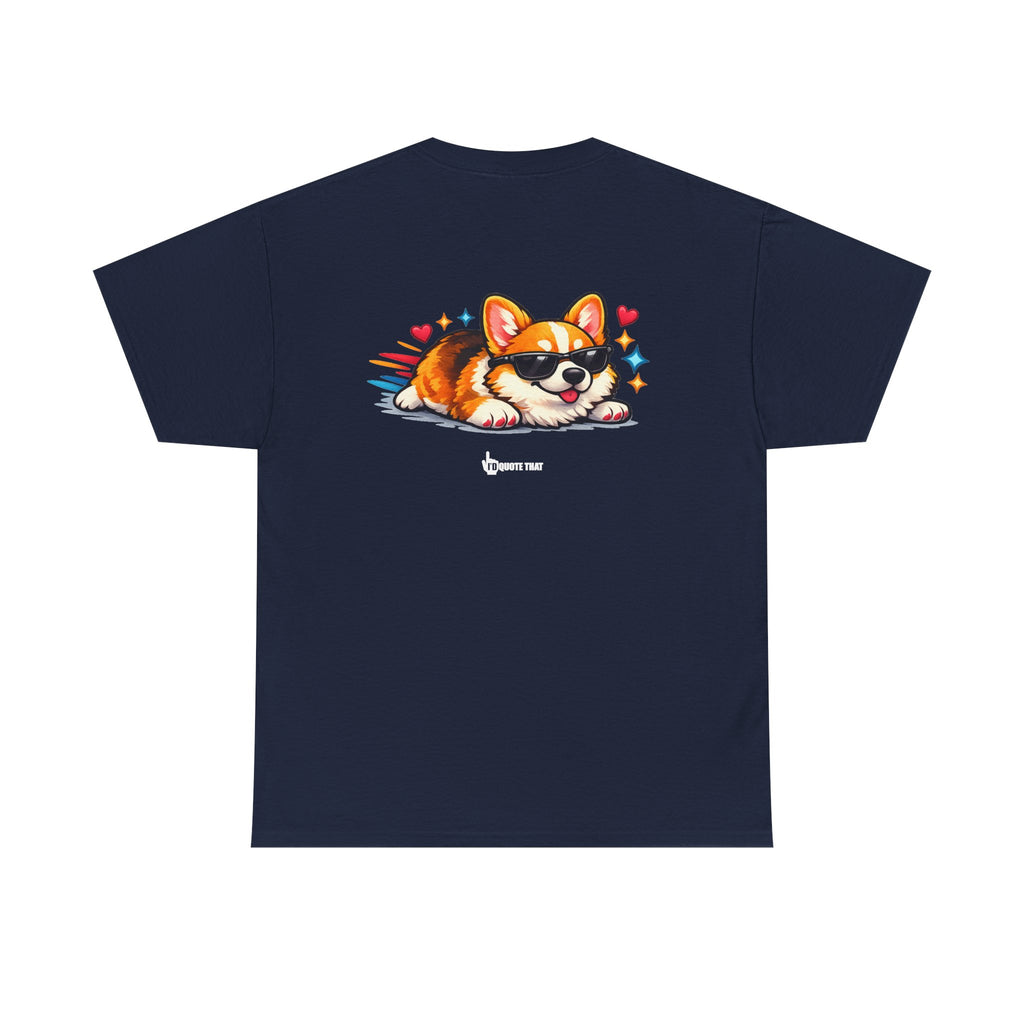 "Built low to the ground for speed and maximum sass" Typical Corgi - Trending Funny Dog Graphic T-Shirt