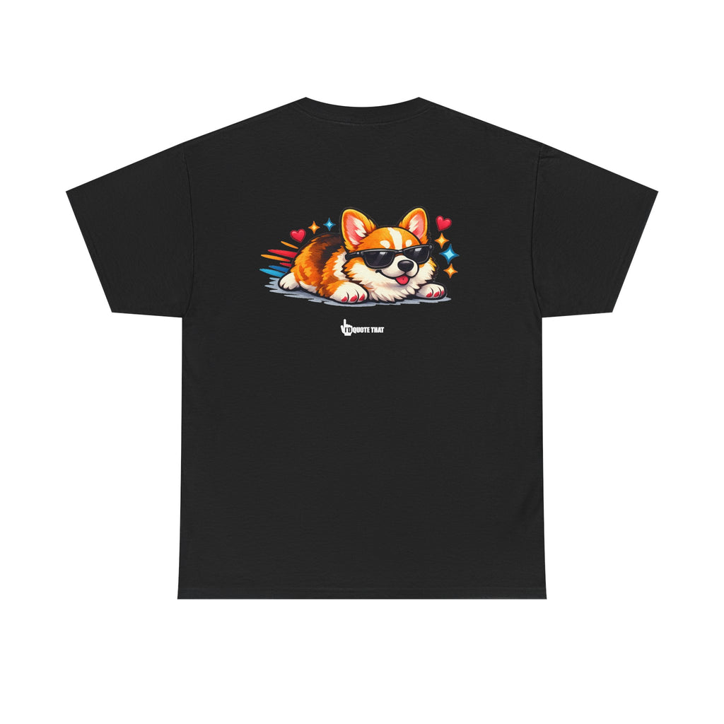 "Built low to the ground for speed and maximum sass" Typical Corgi - Trending Funny Dog Graphic T-Shirt